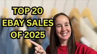 Мои 20 самых успешных продаж на eBay в этом году (что действительно было продано)