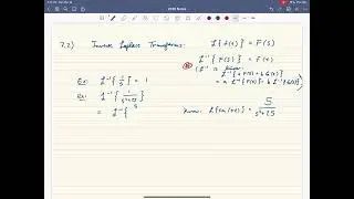 Inverse Laplace Transforms