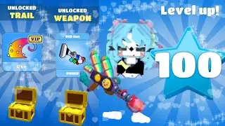 I REACHED LEVEL 100 ON BLOCKSTARPLANET