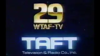 WTAF TV 29 Philadelphia - TV IDs, Ads & Promos - Summer 1986