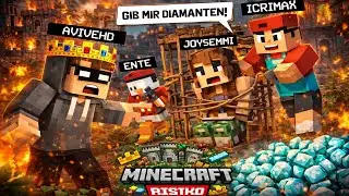 ENTF&Uuml;HRUNG, ERPRESSUNG & VERSCHW&Ouml;RUNG&hellip; Tag 4 ist IRRE 😱🔥 | Minecraft Risiko