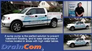 Sump pump installation in Toronto and GTA