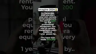 Camera Equipment Rental Business Idea - Imagine 2024