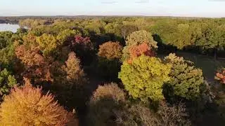 Michigan Fall Color Aerial Photography