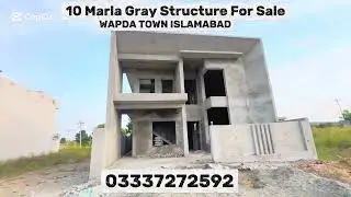 10 Marla house for sale in Wapda Town Islamabad Gary Structure 60 feet Road top location 160 demand 