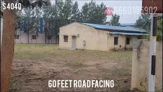 30000 Sqft,W/S Corner, KIADB Allotted Plot for Sale at Hebbal IndustrialArea,Mysuru,Price 2950 /sqft