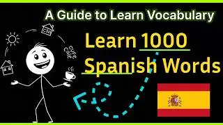 Learning 1,000 Spanish words is easy, Actually!