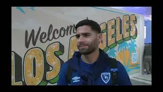 Guatemala Men's National team arrives in California
