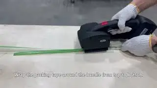 Q4 13-16mm Battery Strapping Machine Battery Powered Strapping Tools PP PET Hand Strapping Machine