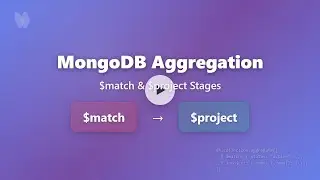 MongoDB Aggregation: $match & $project Stages for Filtering & Reshaping Data