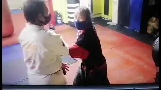 knife Self Defense GM.Mateo Bayot W/Coach Manuel Cobra AJJ Gym Cubao Quezon City