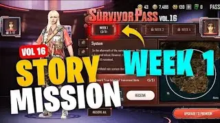 Week 1 Story Mission Survivor Pass Vol 16 New State Mobile