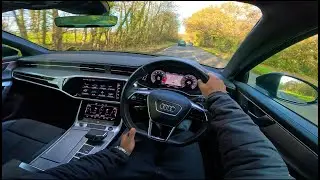 2021 Audi A6 45 TFSI Quattro S-Line - POV Test Drive