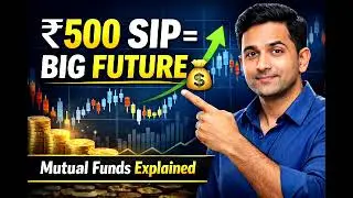 ₹500 Se Crorepati? Mutual Funds & SIP Ka Smart Formula 💰#MutualFunds#SIPInvestment #finance 