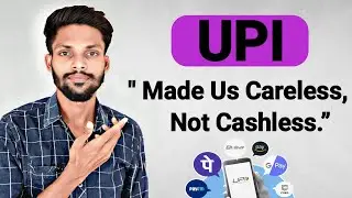 UPI Made Us Careless Not Cashless | Financial Education By Chaitanya | #upi #money #finance #viral