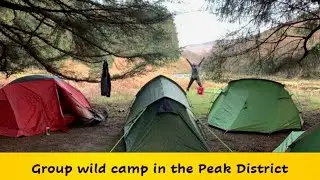 Birthday wild camp in the Peak District + speedster stove review
