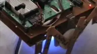 Simple hexapod robot with two servos (part 7)