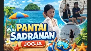 🔴#424 PANTAI SADRANAN JOGJA - DE ROCKA BEACH BAR‼️ Wisata lengkap dengan Snorkeling dan Kano
