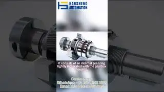 Let me tell you about the planetary gearbox and its composition#machine #manufacturing #factory