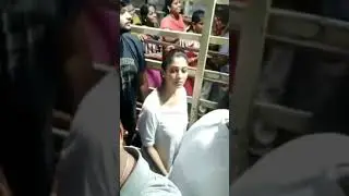 Nayanthara and Vignesh Shivan at Thirumala Tirupathi temple latest trending viral video ||#shorts