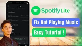 How to Fix Spotify Lite Not Playing Music !
