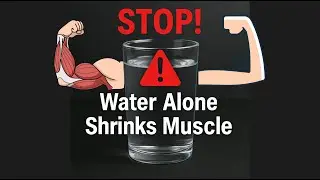 STOP Drinking Just Water. It's Secretly Wrecking Your Muscle Mass