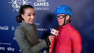 WATCH: ESPN's Victoria Arlen interviews Special Olympics Canada Speed Skater Jonathan Henry