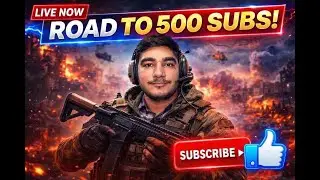 🔥Road to 500 Subsribers🚀and Gameplays | Epic Gameplay, Funny Moments & Chat Vibes!