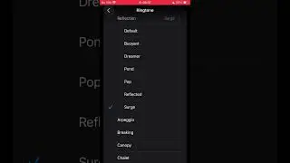 ios 26 developer beta 6 ringtone Reflection-surge