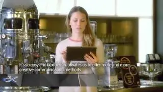 Samsung SMART SIGNAGE TV - Caff&egrave; Vergnano