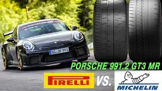 Porsche 991.2 GT3 MR - Michelin Cup2 VS. Pirelli Trofeo R | Welcher Reifen ist der bessere?!
