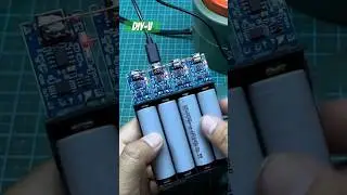 Making 18650 Lithium Ion Battery Charger Using TP4056 #shortvideo #shorts #battery #18650