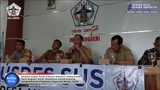 Respon Cepat Surat Edaran Menteri, Pemerintah Desa Angseri Gelar Musdesus untuk Dukung Pengembalian