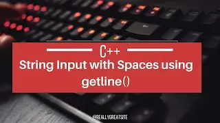 How to take Input String || String Input With Spaces Using Getline( ) in C++ Programming 