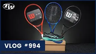 Fresh Tennis Gear Just Landed 👀 Classic Pro Staffs, Ripcord 98 XS & a New Solution Speed 4 |VLOG 994
