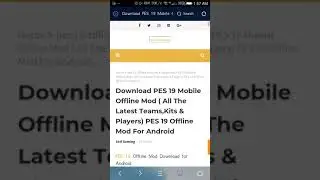 How to download pes 2019 offline mode