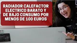 Radiador el&eacute;ctrico barato y bajo consumo: OPINION de este calefactor Cecotec de menos de 100 euros