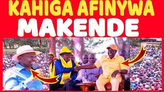 Nyeri drama as governor kahika forced to say Two term,as RUTO received hostile ground ahead of 2027!