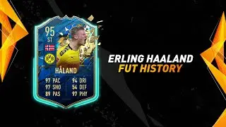 Erling Haaland (H&aring;land) - FIFA Ultimate Team History | FIFA 18 - FIFA 22