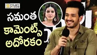 Akhil about Samantha Response on Hello Movie @Thanks Meet - Filmyfocus.com