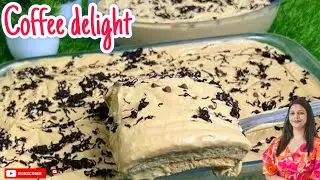 Instant Coffee Delight Recipe At Home|Sweet  & Juicy Delectable Dessert  -Coffee Delight Recipe |