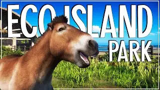 Я построил ОГРОМНУЮ конюшню для лошадей Пржевальского в Planet Zoo
