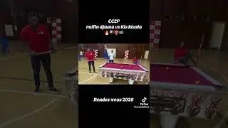 Ruffin djuma vs kis kisala 🔥🎱