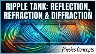 Ripple Tank & wave properties (reflection, refraction, diffraction)| Physics Concepts