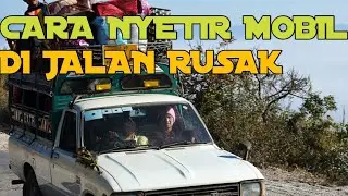 CARA MELINTASI Jalan Berlubang SAAT Mengemudi Mobil MANUAL