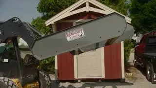 Economy Driveway Finisher Grader for Gravel Parking Lot Maintenance by D. A. Hochstetler and Sons