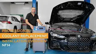 Professional AC Coolant Replacement with NORDBERG NF14