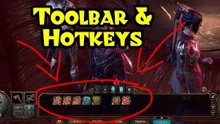 BG3 Quick Tip: Toolbar Customization & Hotkeys