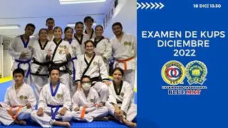 Examen Kups y Parciales Diciembre 2022 #TaeKwonDo #moonMoowon #MooDukKwan #BlueMatAcademy