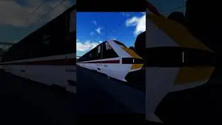 Fourth Rail Intercity DVT + MK3s + 90 passes Forestdale at speed - British Railway Roblox